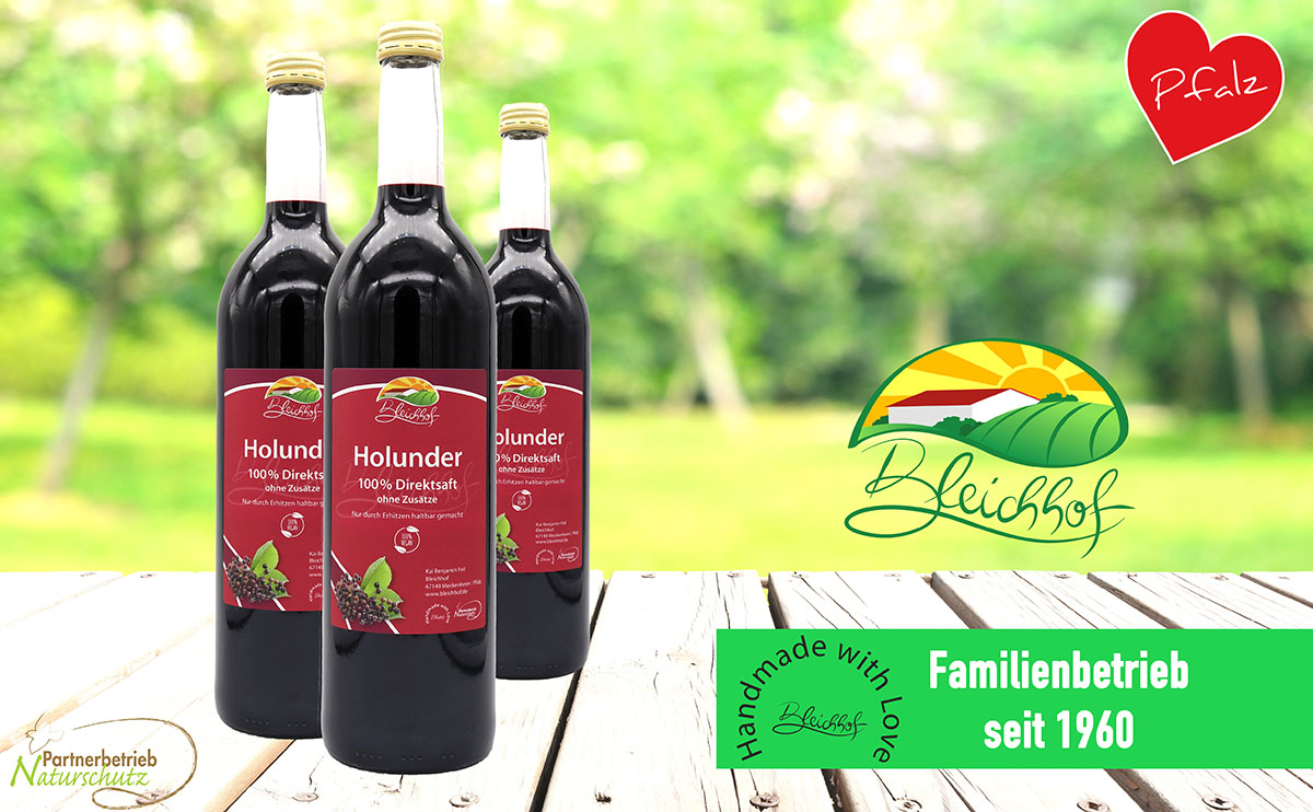 Bleichhof Holundersaft (3x 0,72l)